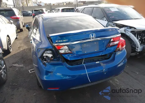 2013 Honda Civic Lx z USA, uszkodzony, nr VIN 19XFB2F50DE208721